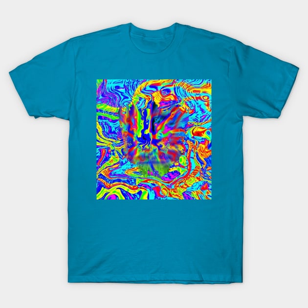 Rainbow Skull T-Shirt by NovaOven